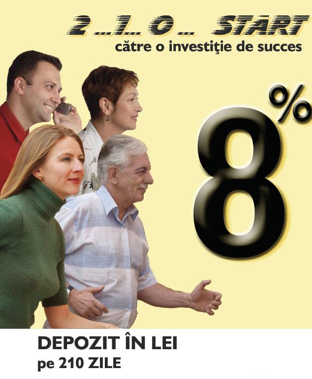 Depozitul pe 210 zile Banca Transilvania