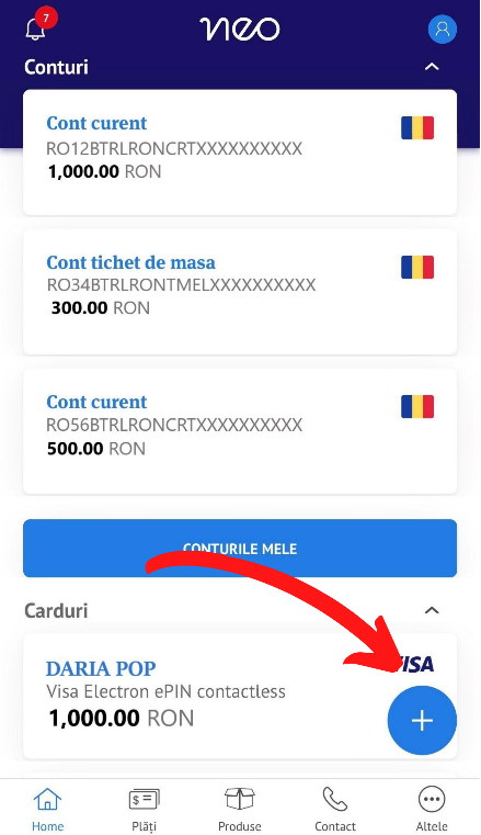 Imagine NeoBT - Cum imi pot bloca din #neoapp cardul - 3