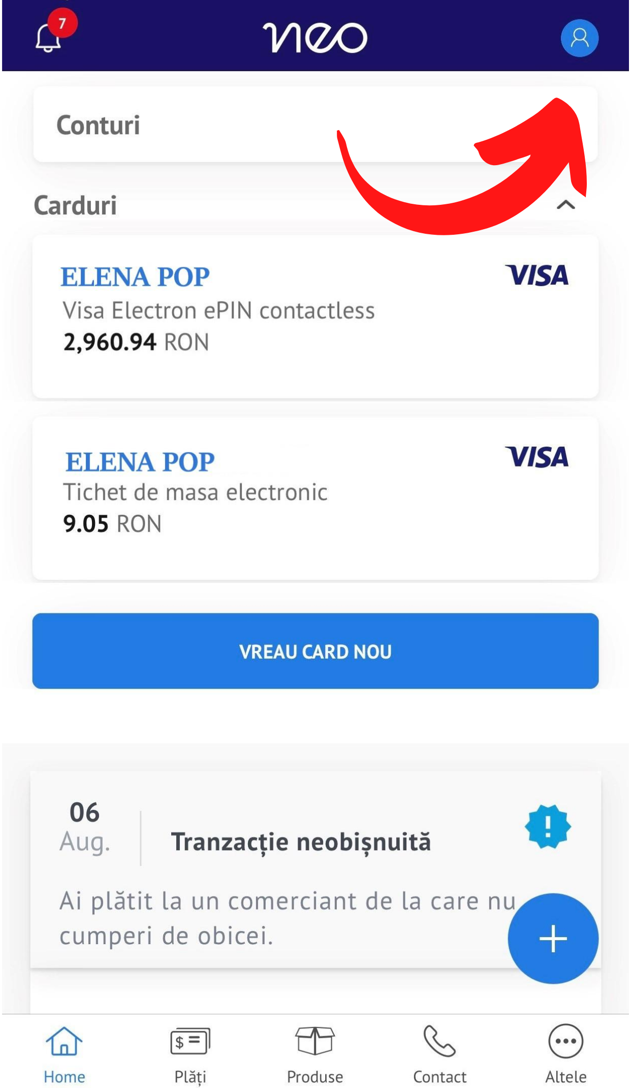 Immagine IntrebBT: Come si cambia la password in Neo 4