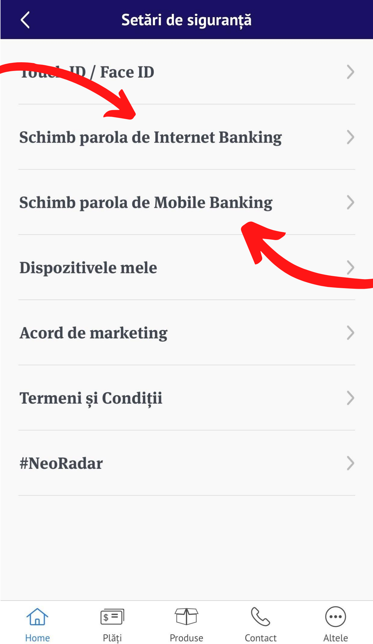 Immagine IntrebBT: Come cambiare la password in Neo 6