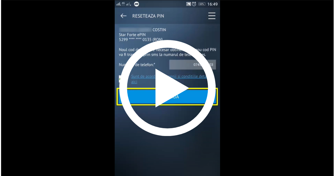 BT24 Мобільний банкінг відео: кроки, які слід дотримуватися, якщо ви забули PIN-код