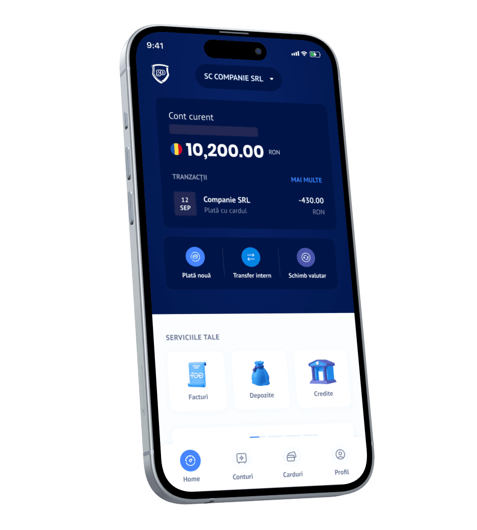 Free First Year Account for Legal Entities | Banca Transilvania