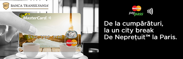 10 city break-uri la Paris. Campanie MasterCard si Banca Transilvania