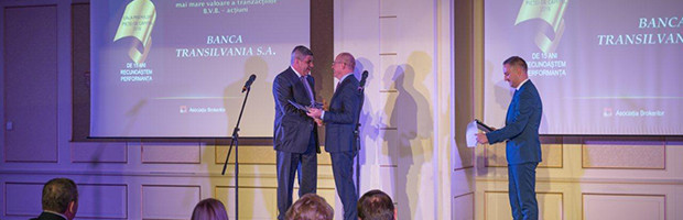 BT, doua premii la Gala Premiilor Pietei de Capital