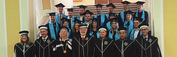 The first generation of EMBA University of Hull graduates had their graduation ceremony in Cluj-Napoca