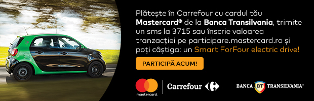 SmartForFour, premiul campaniei BT, MasterCard si Carrefour