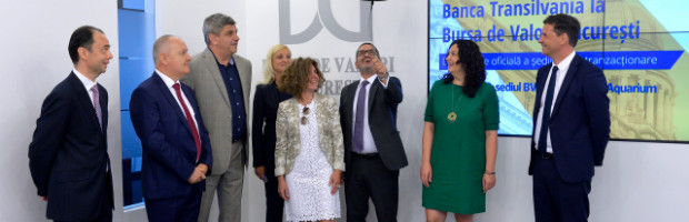 Obligatiunile subordonate ale Bancii Transilvania sunt tranzactionate la Bursa de Valori Bucuresti incepand de azi