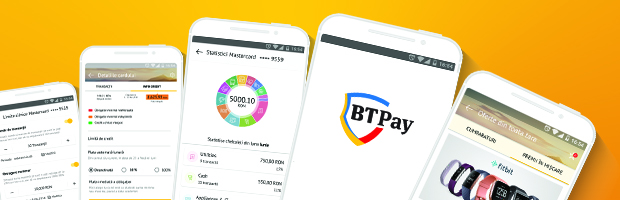 Aplicatia BT Pay, primul wallet bancar din Romania, are 5 functionalitati noi