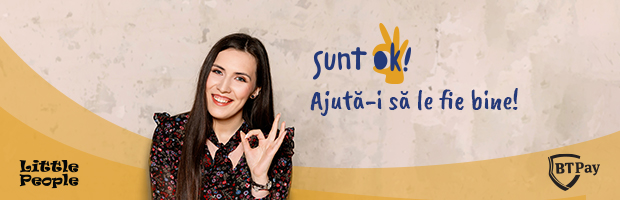 Donații prin BT Pay pentru copiii ajutați de Asociația Little People