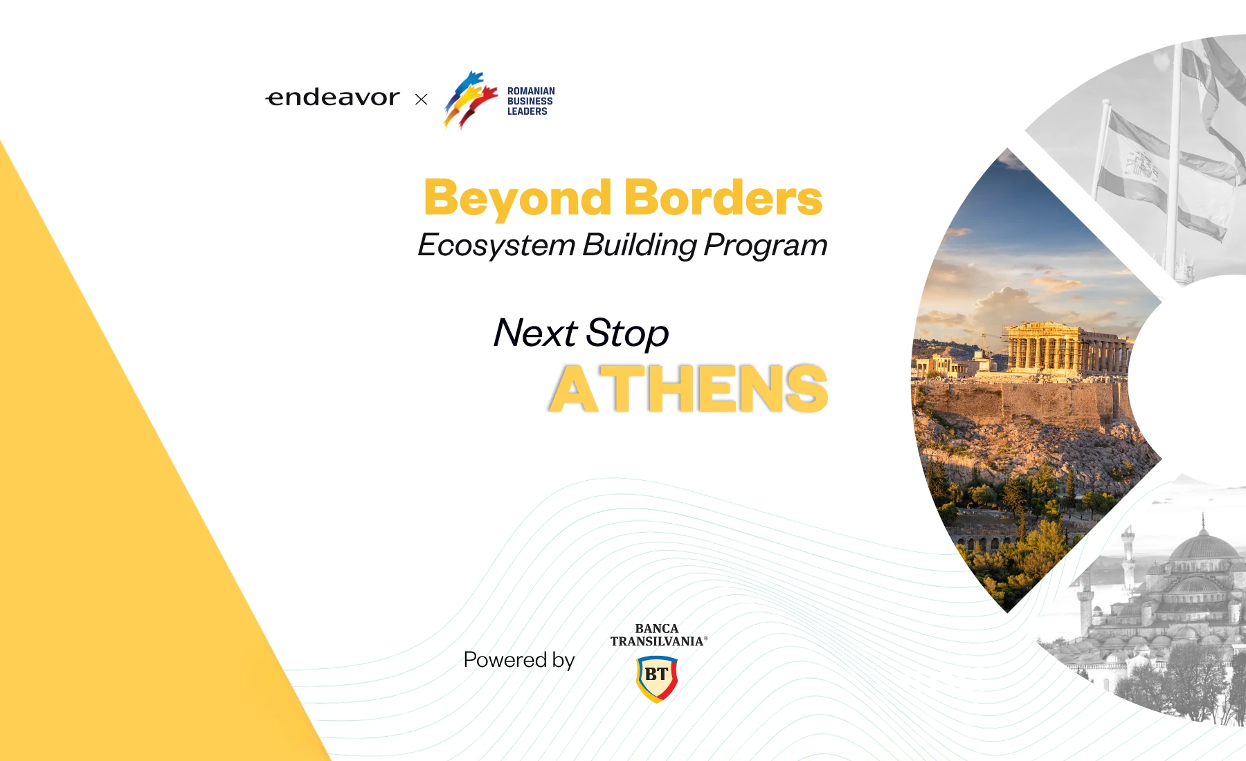 Banca Transilvania și Endeavor România continuă în Grecia programul de internaționalizare destinat companiilor