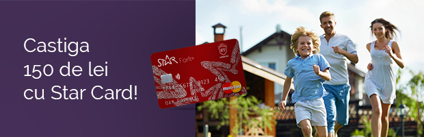 Campanie BT: Castiga 150 de lei cu Star Card
