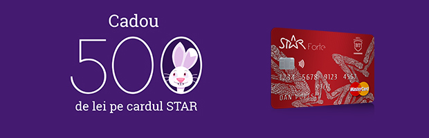 #ConcursBT: Castiga 500 de lei pe cardul STAR