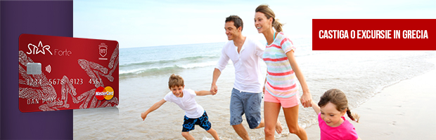 #ConcursBT: Castiga o vacanta in Grecia cu cardul STAR
