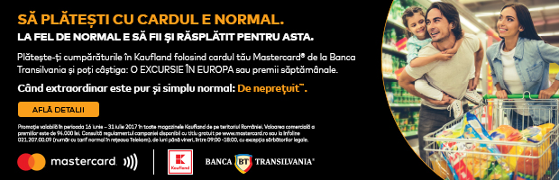 Campanie MasterCard in magazinele Kaufland