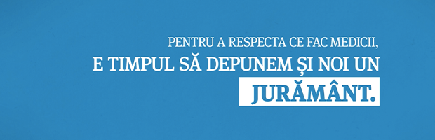 #Initiativa: Din respect pentru medici, #JurSafiuOm