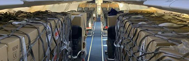 Status Doneaza pentru linia intai: alte 350.000 de masti FFP2 au ajuns in tara